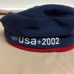 ROOTS 2002 USA 🇺🇸 OFFICIAL Winter Olympics Salt Lake City Beret 🥇
